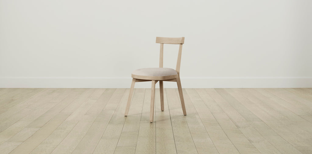 The Allen  - Nubuck Leather Sail Dining Chair