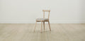 The Allen  - Performance Textured Linen Flax Dining Chair
