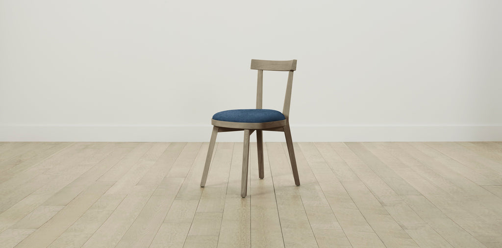 The Allen  - Performance Tweed Denim Dining Chair