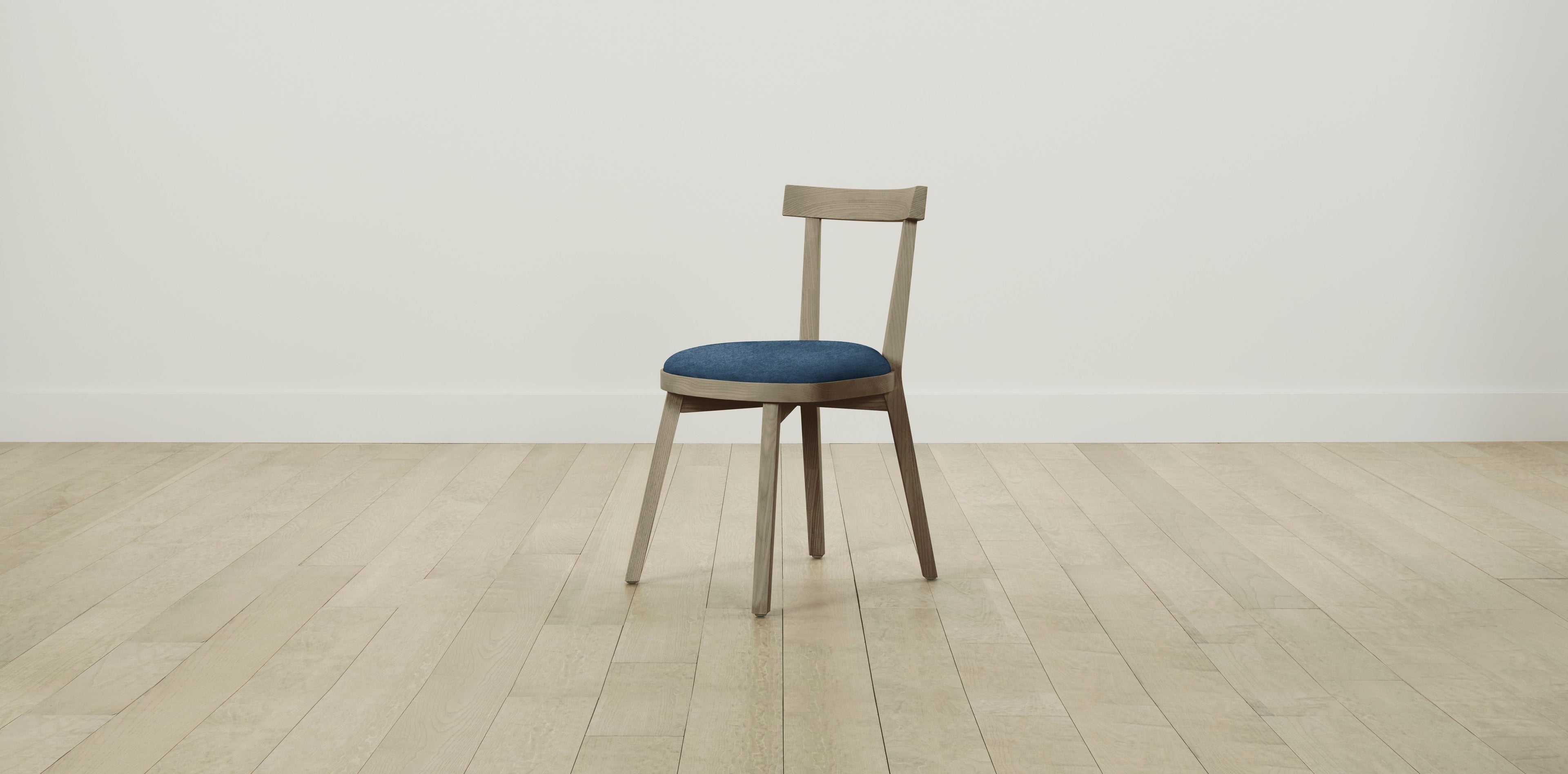 The Allen  - Performance Tweed Denim Dining Chair