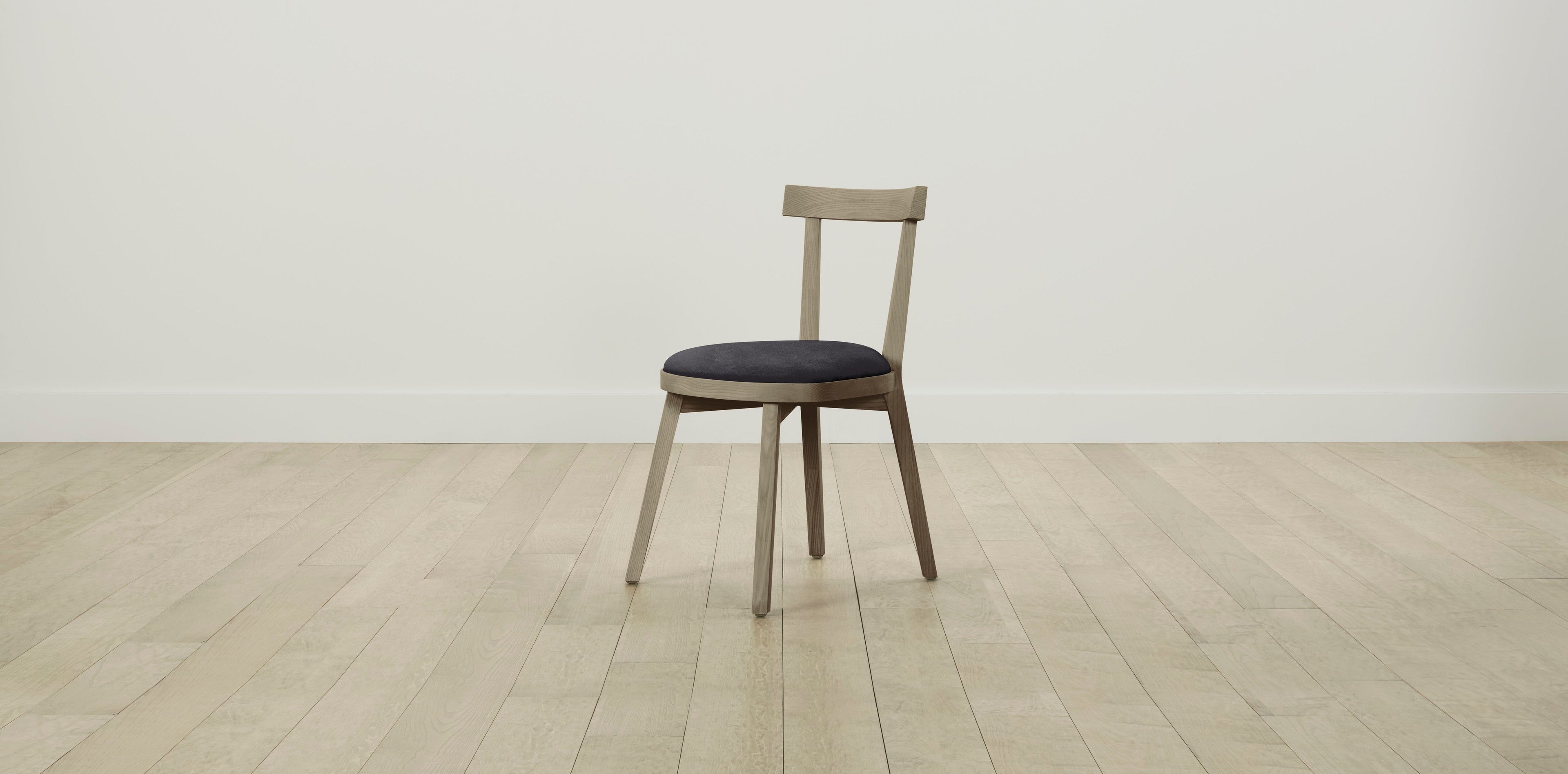 The Allen  - Performance Velvet Flannel Dining Chair