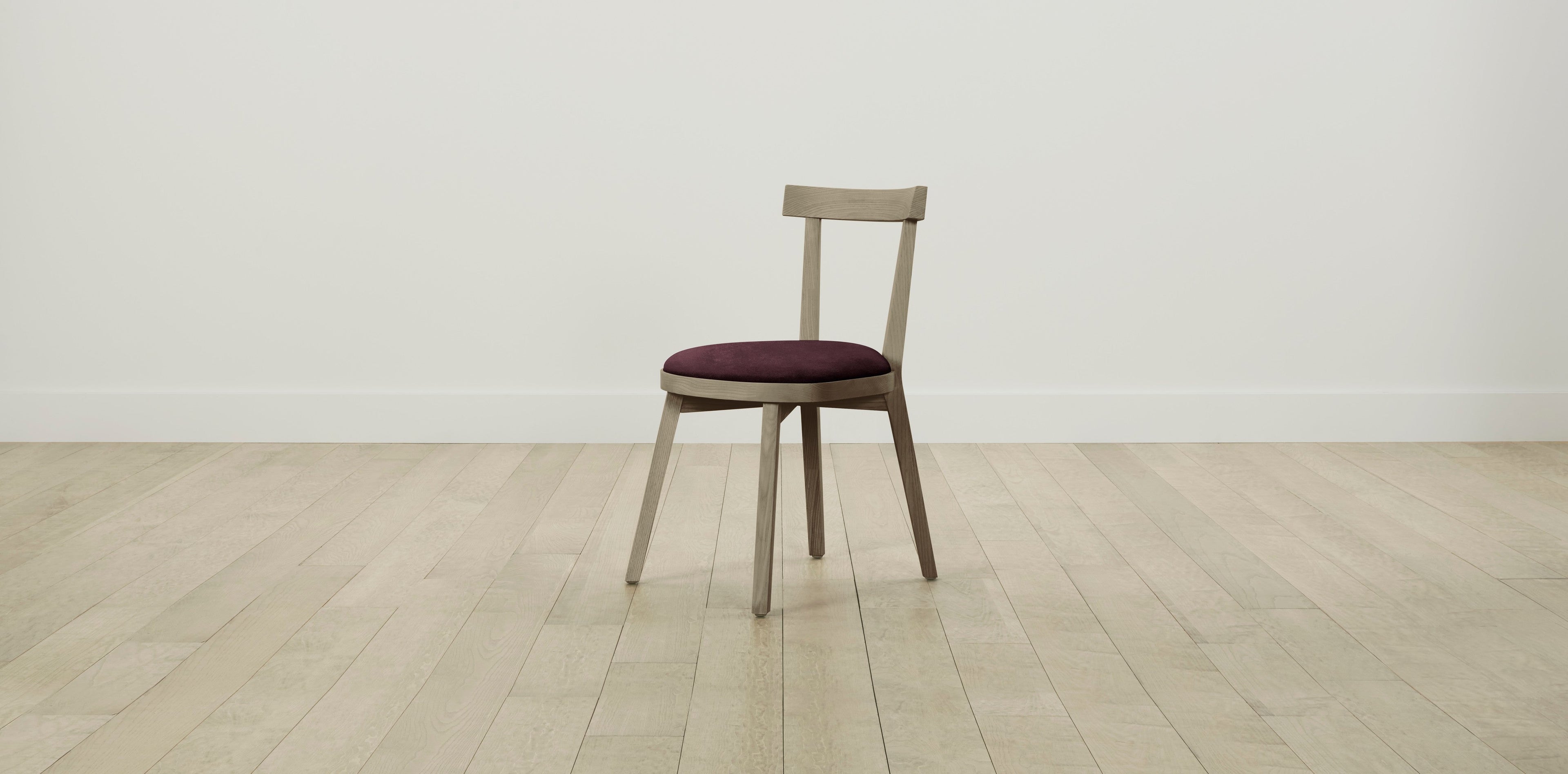 The Allen  - Performance Velvet Merlot Dining Chair