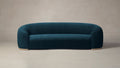 The Chelsea  - Performance Velvet Lagoon Sofa