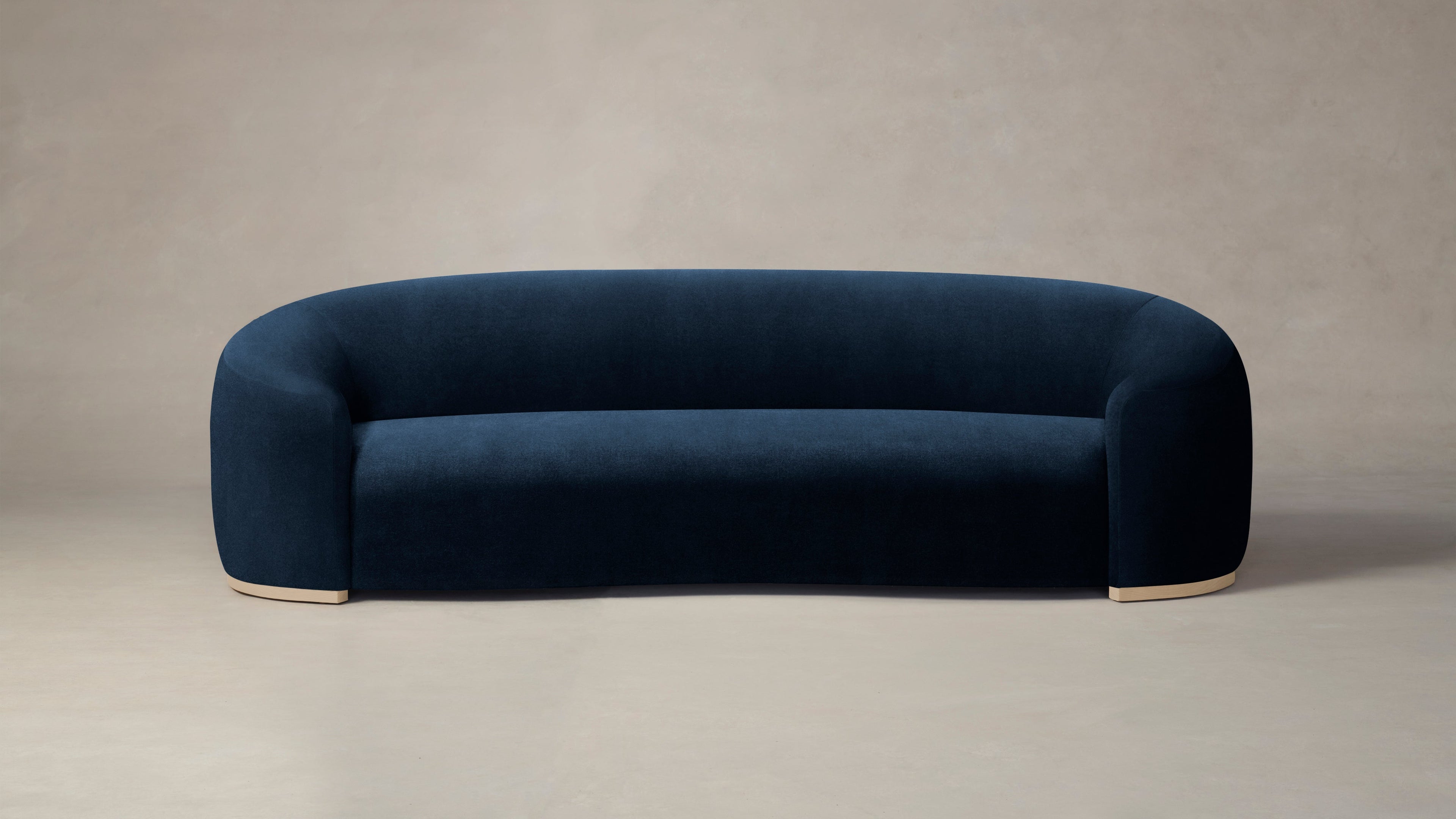 The Chelsea  - Performance Velvet Sapphire Sofa