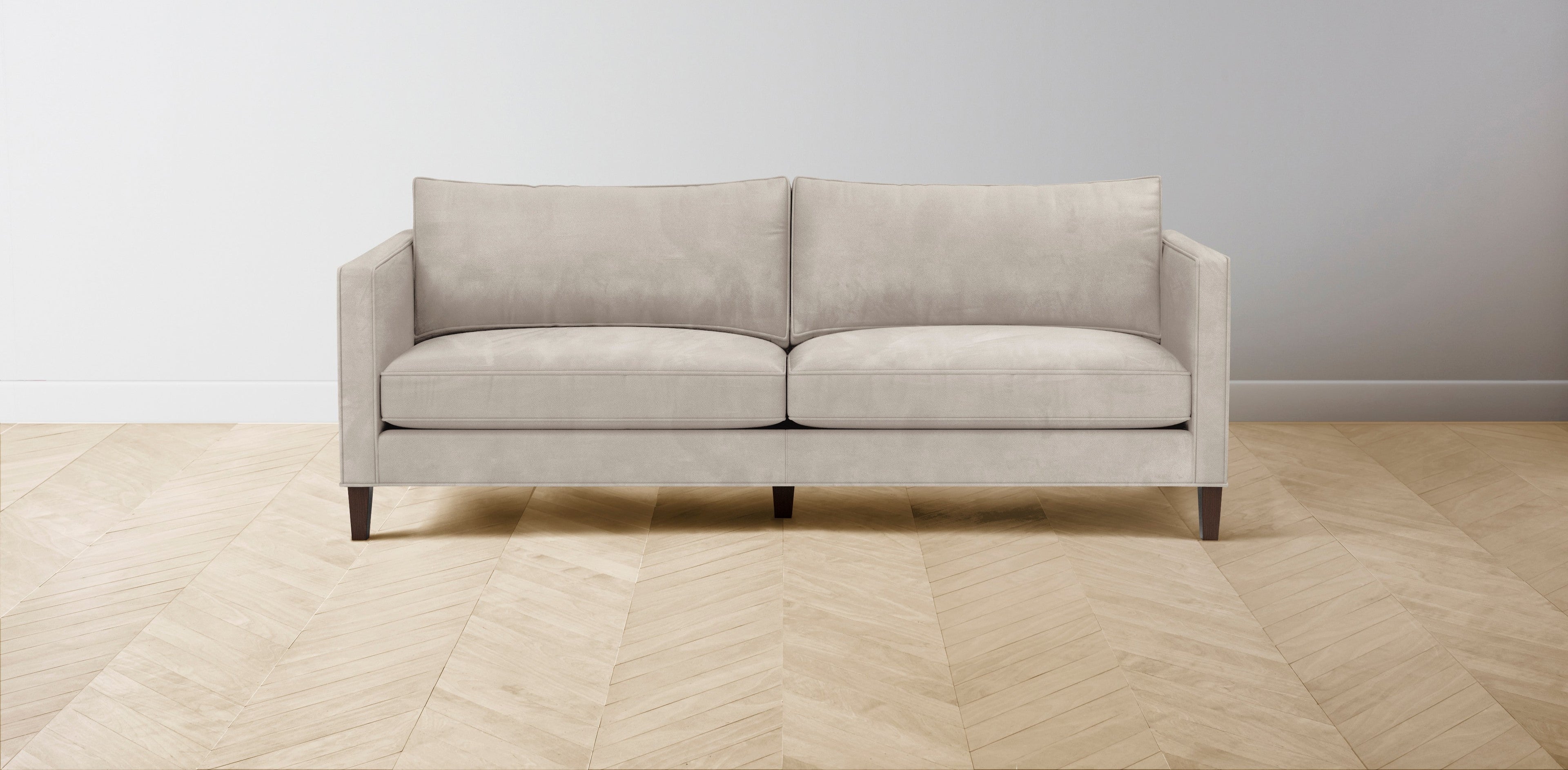The Crosby  - Nubuck Leather Sail Sofa