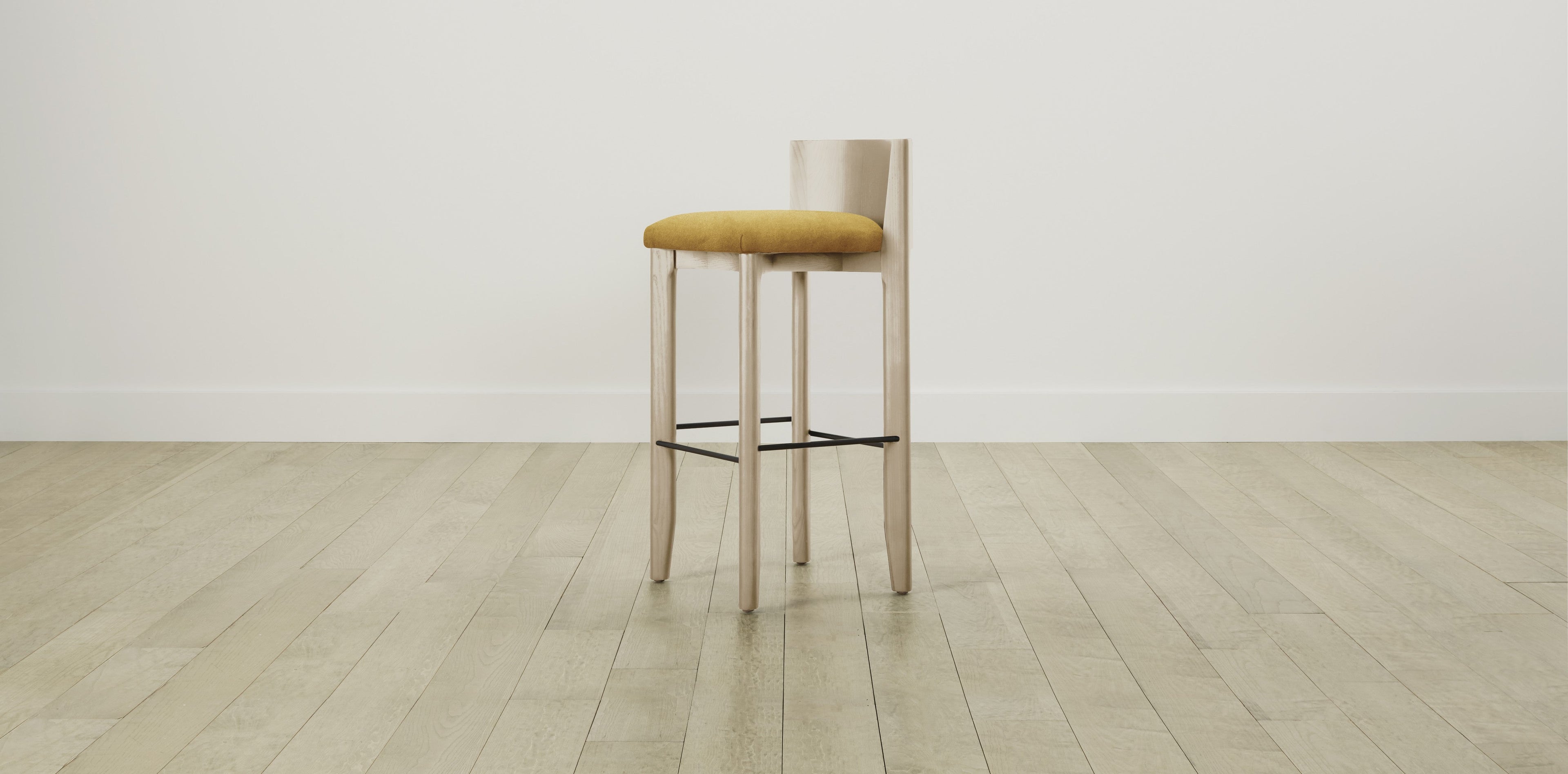 The Delancey with Onyx - Mohair Amber Bar and Counter Stool