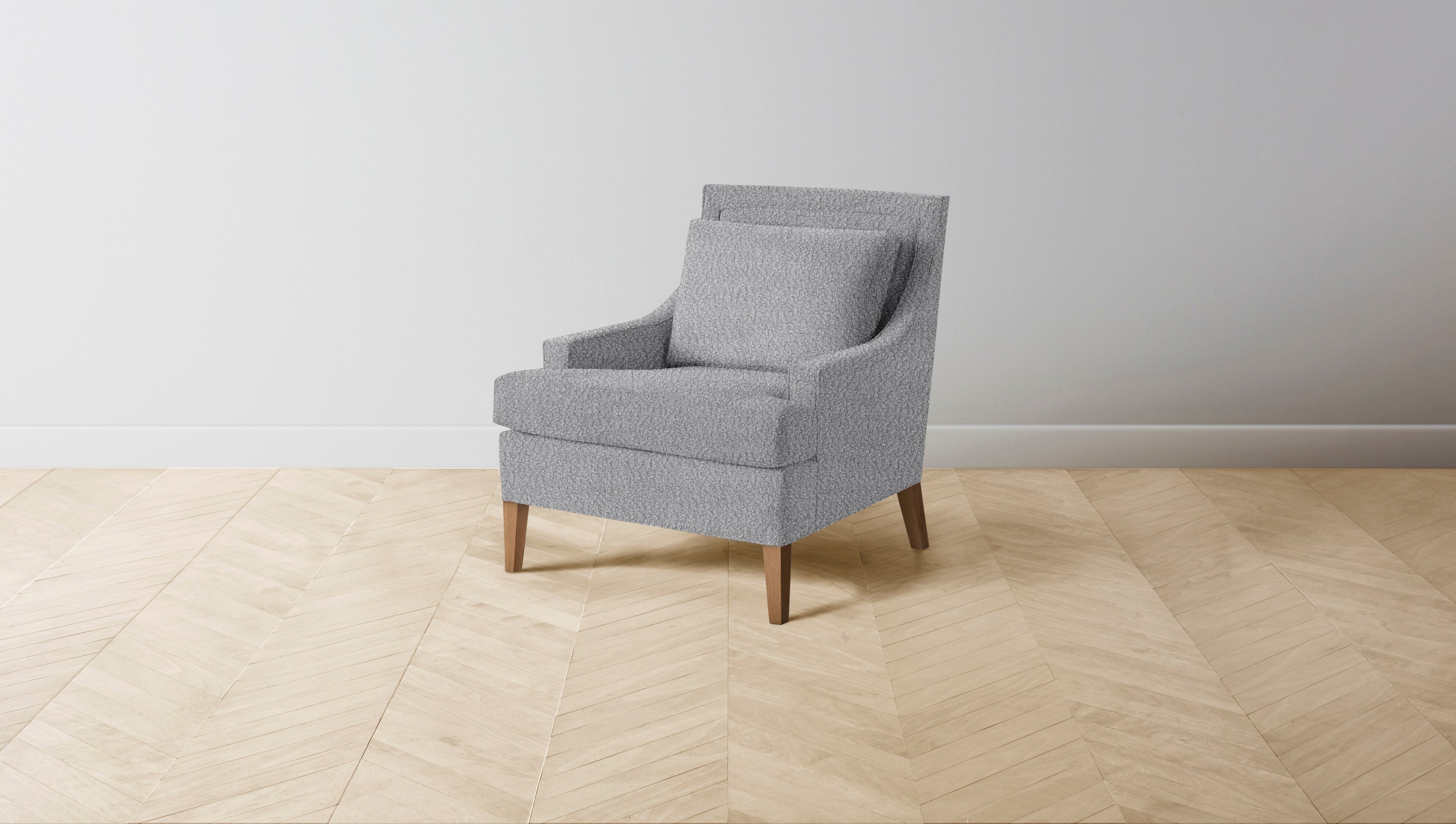 The Downing  - Italian Bouclé Waterfall Chair