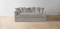The Dune  - Belgian Linen Agate Sofa