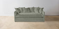 The Dune  - Belgian Linen Thyme Sofa