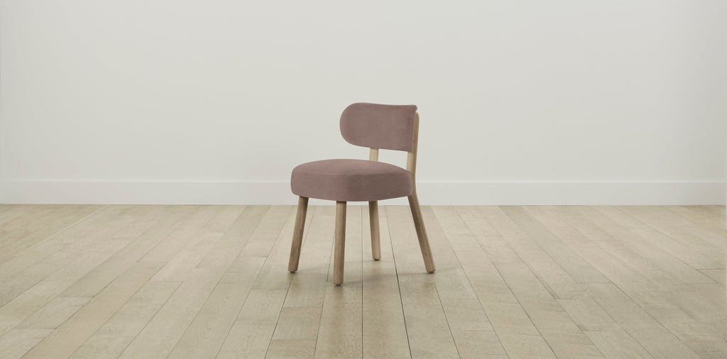 The Jane  - Mohair Peony Dining Chair