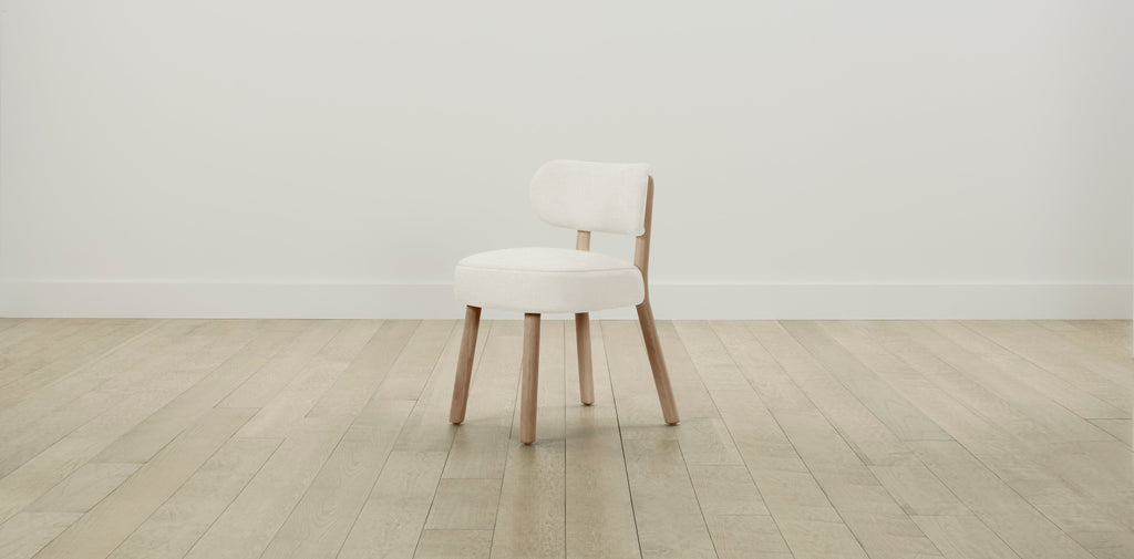 The Jane  - Performance Linen Oyster Dining Chair