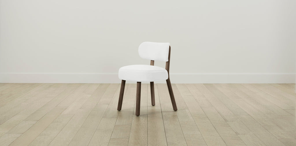 The Jane  - Performance Textured Linen Bone Dining Chair