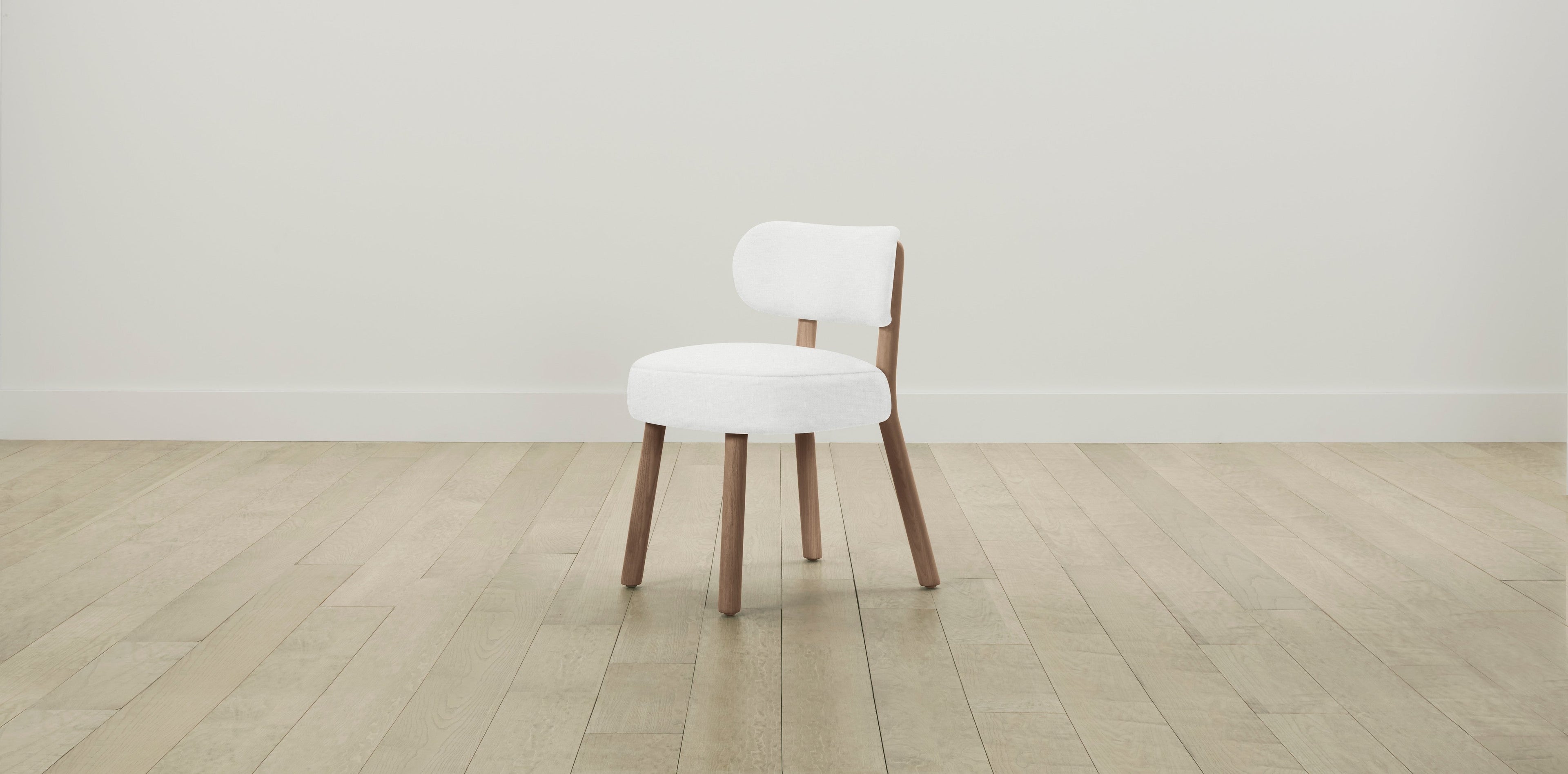 The Jane  - Performance Textured Linen Bone Dining Chair