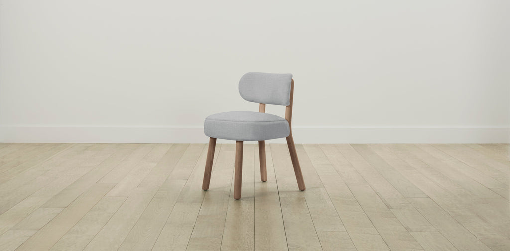 The Jane  - Performance Textured Linen Mineral Dining Chair