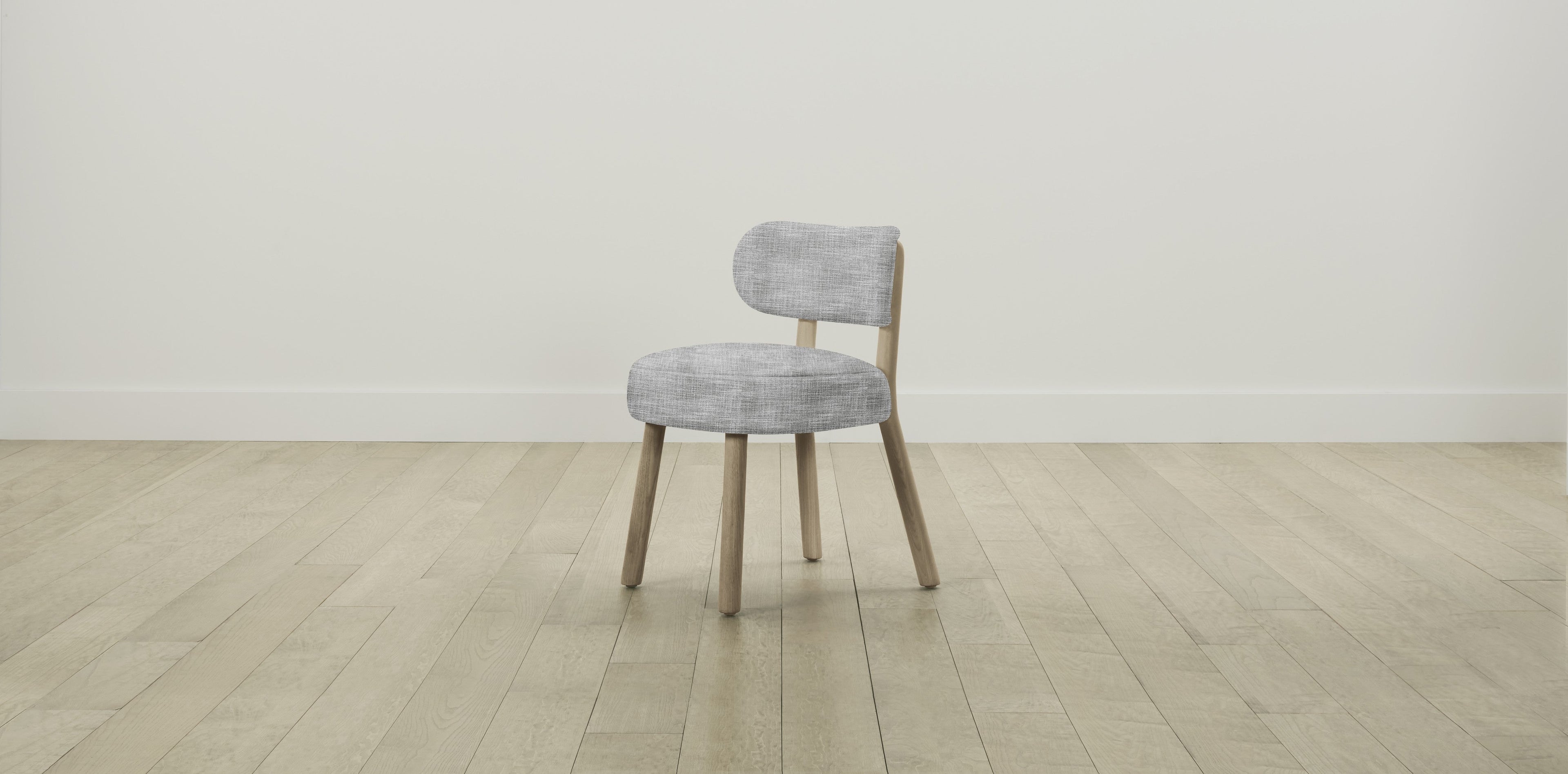 The Jane  - Performance Textured Tweed Alpine Dining Chair
