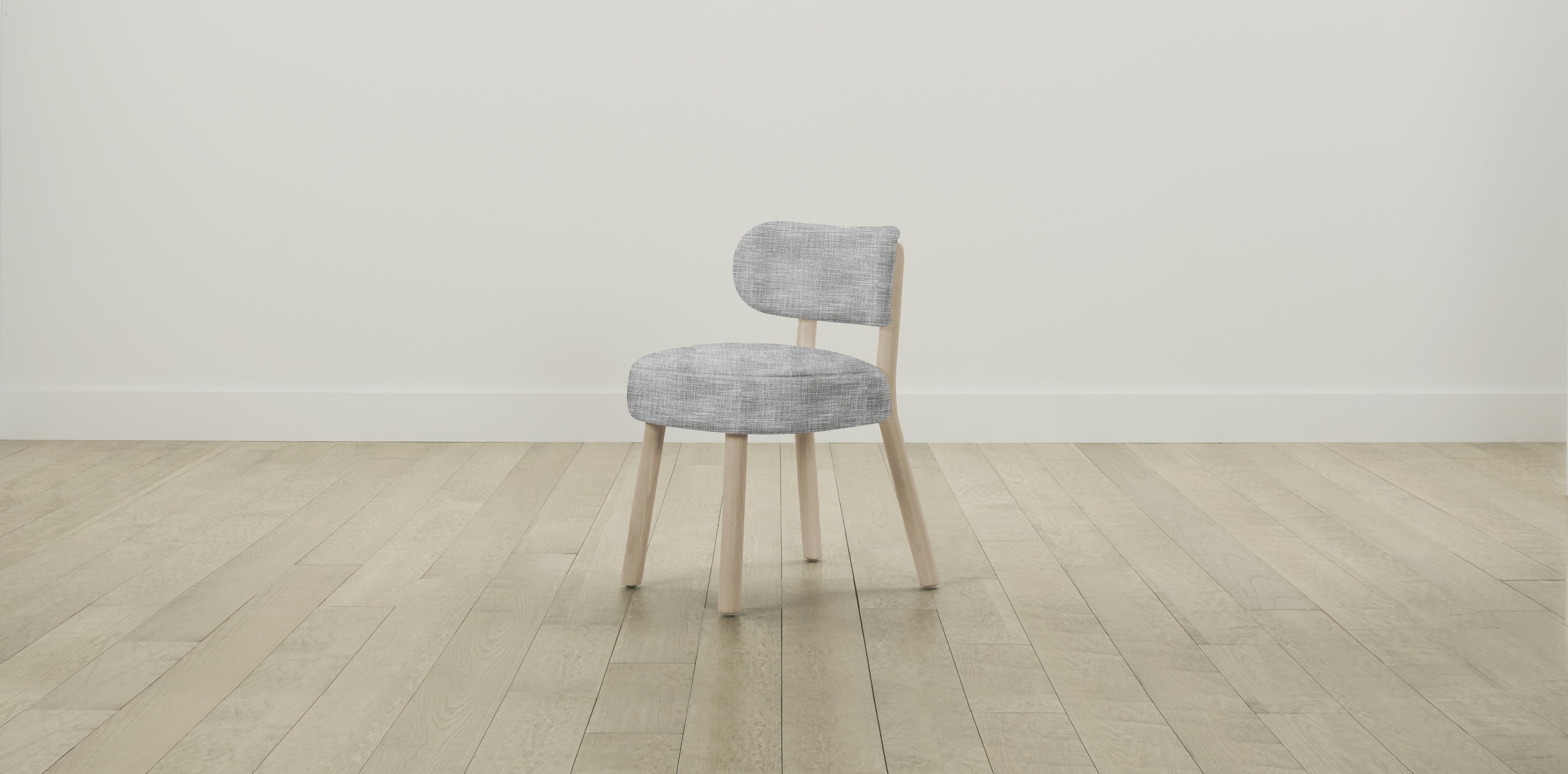 The Jane  - Performance Textured Tweed Alpine Dining Chair