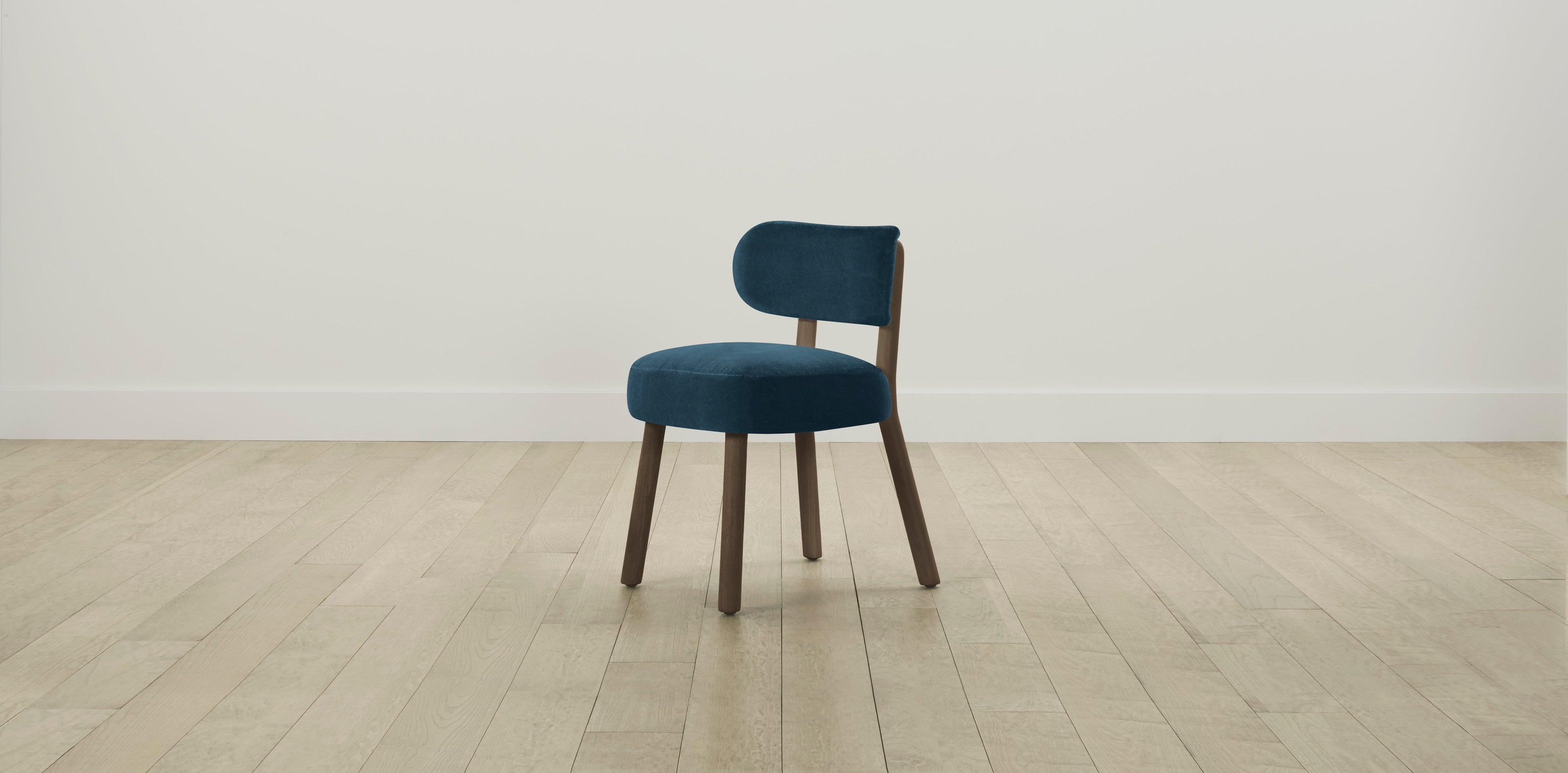The Jane  - Performance Velvet Lagoon Dining Chair