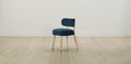 The Jane  - Performance Velvet Lagoon Dining Chair
