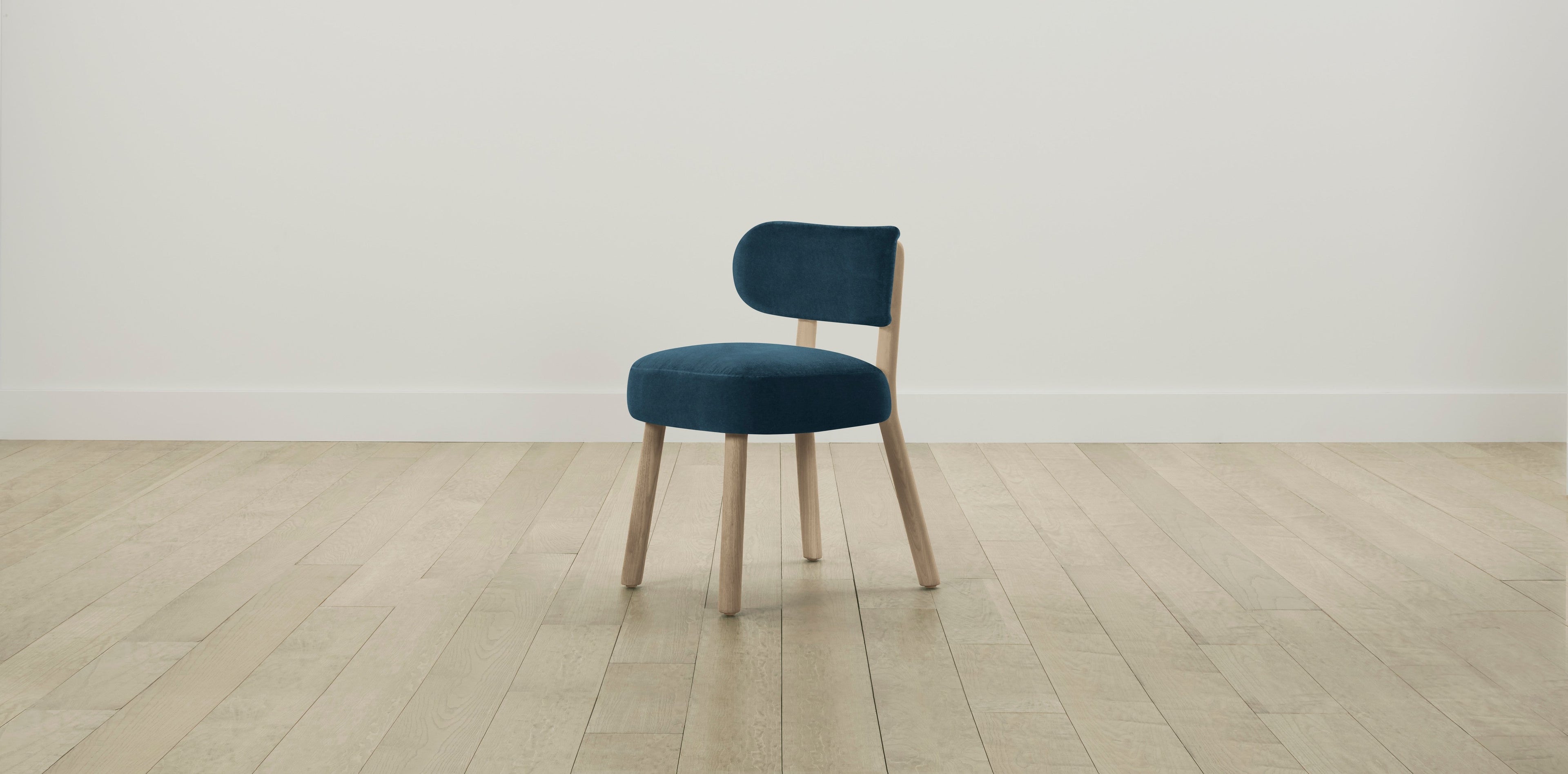 The Jane  - Performance Velvet Lagoon Dining Chair