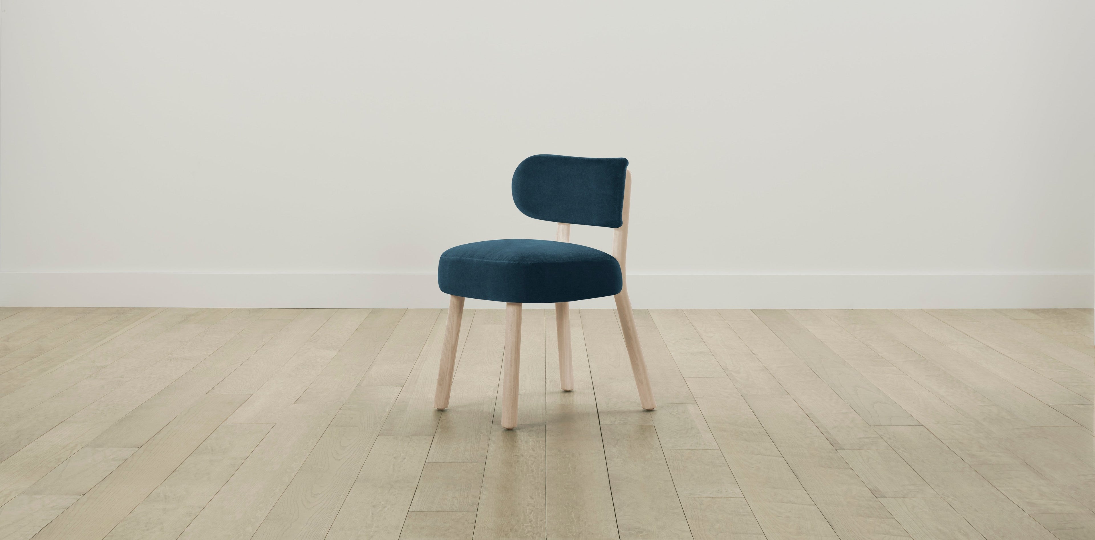The Jane  - Performance Velvet Lagoon Dining Chair