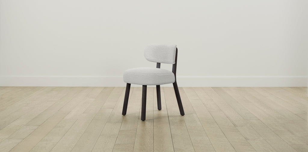 The Jane  - Performance Woven Chenille Steel Dining Chair