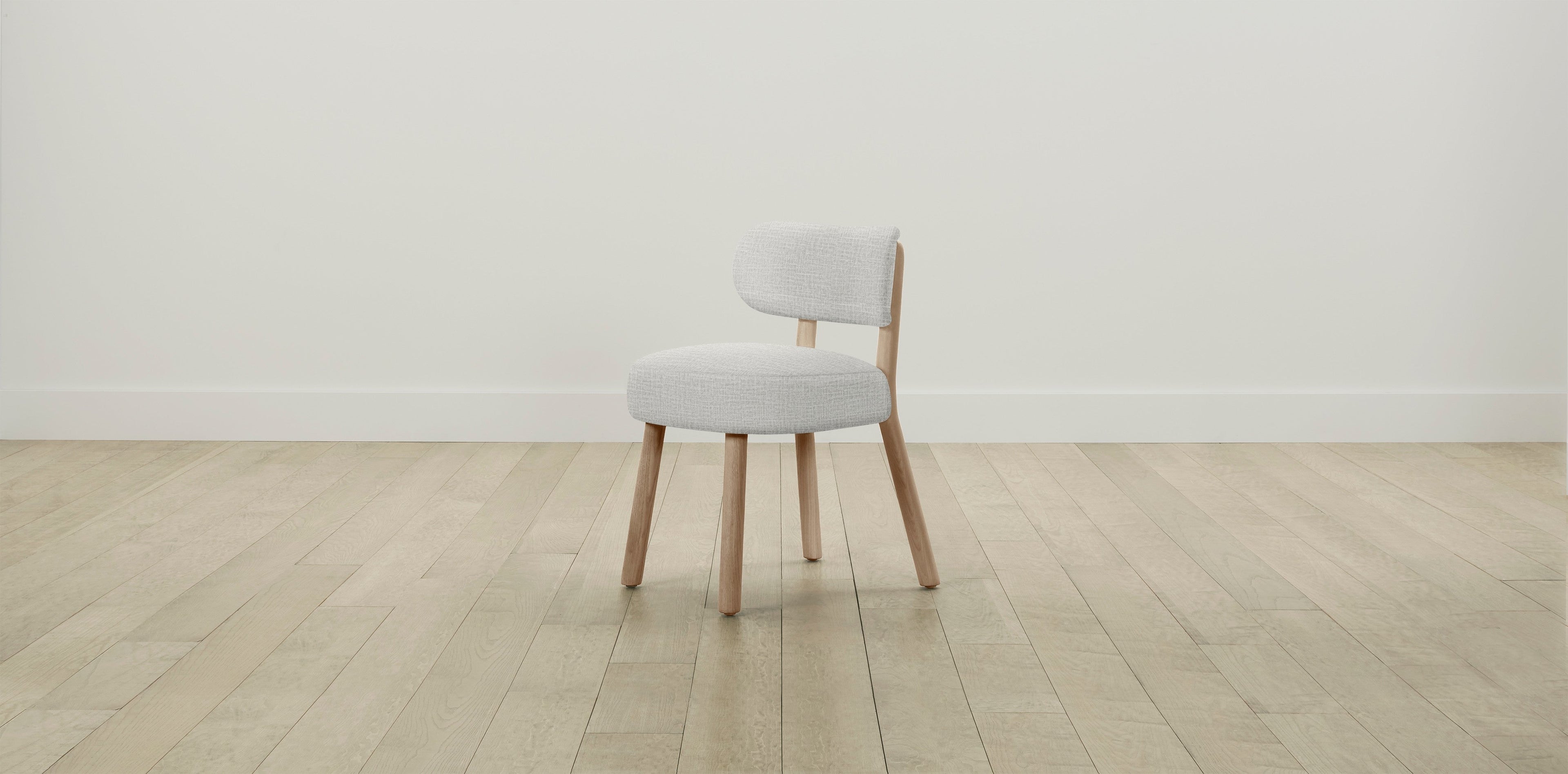 The Jane  - Performance Woven Chenille Steel Dining Chair