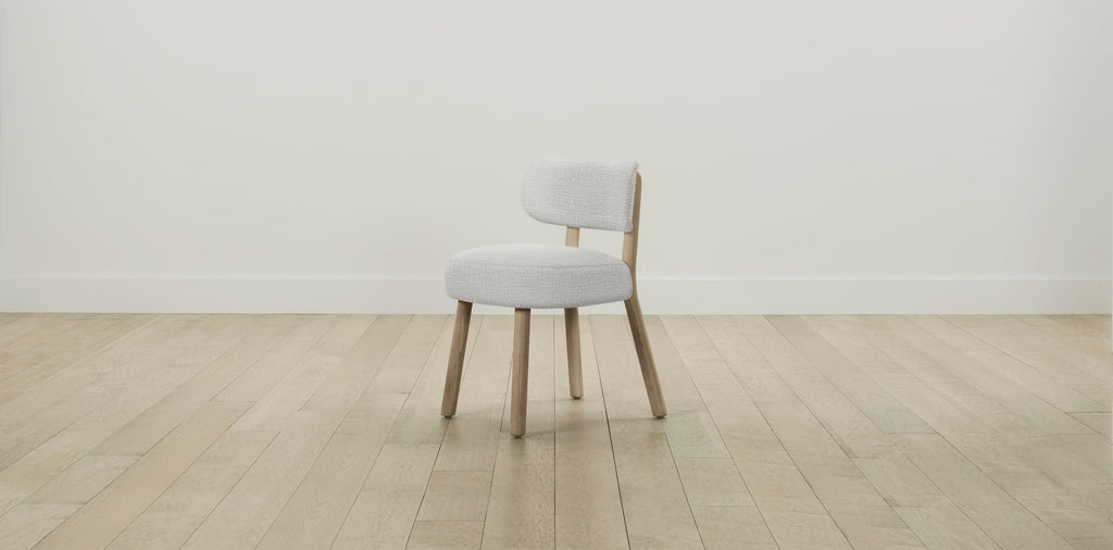 The Jane  - Performance Woven Chenille Steel Dining Chair