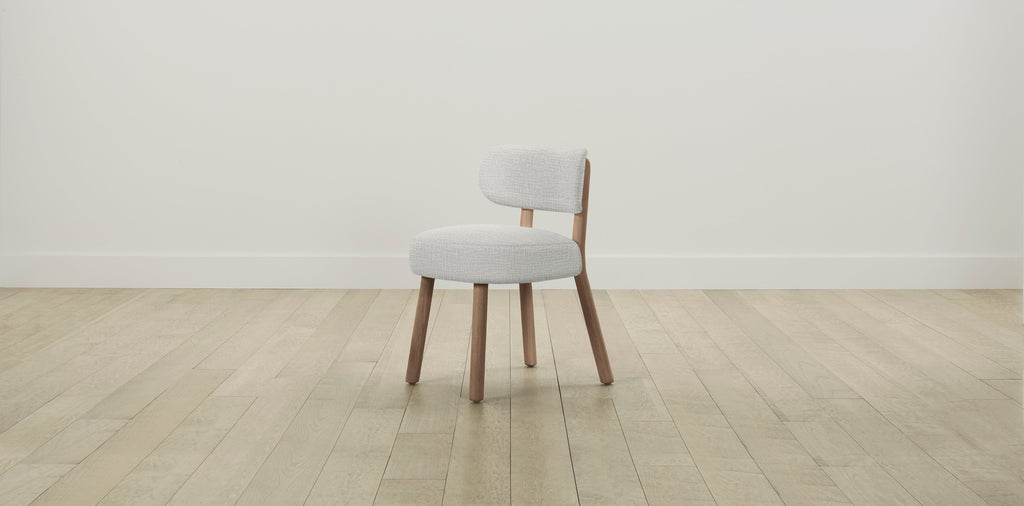The Jane  - Performance Woven Chenille Steel Dining Chair