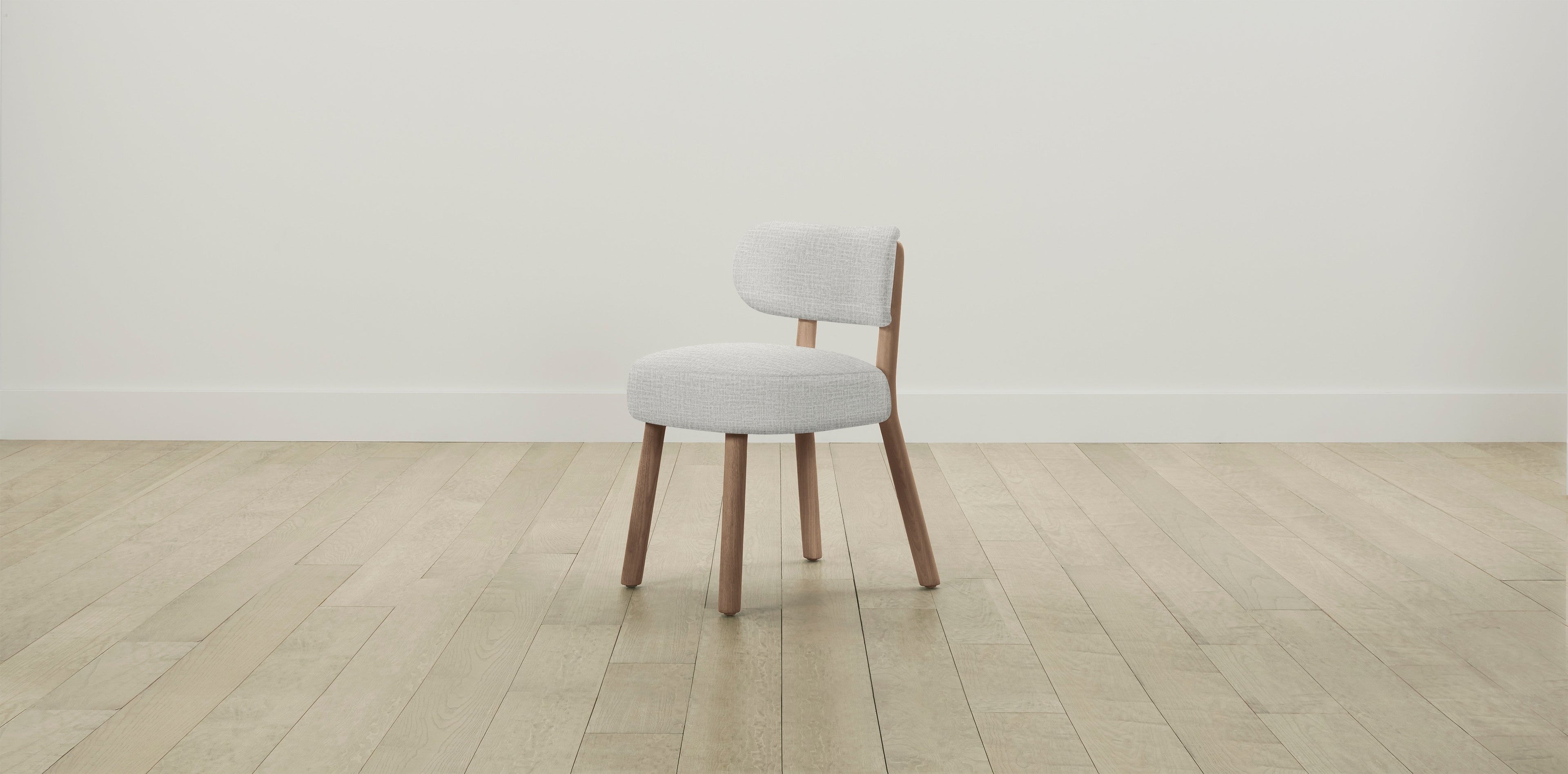The Jane  - Performance Woven Chenille Steel Dining Chair