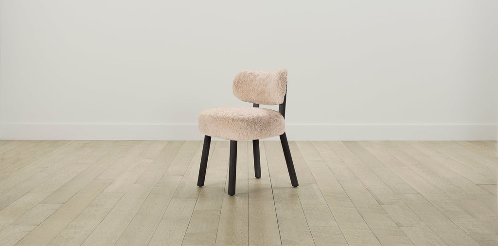 The Jane  - Shearling Shea Dining Chair
