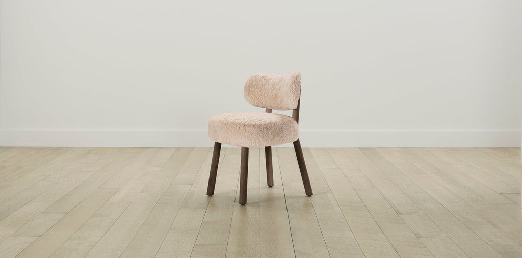 The Jane  - Shearling Shea Dining Chair