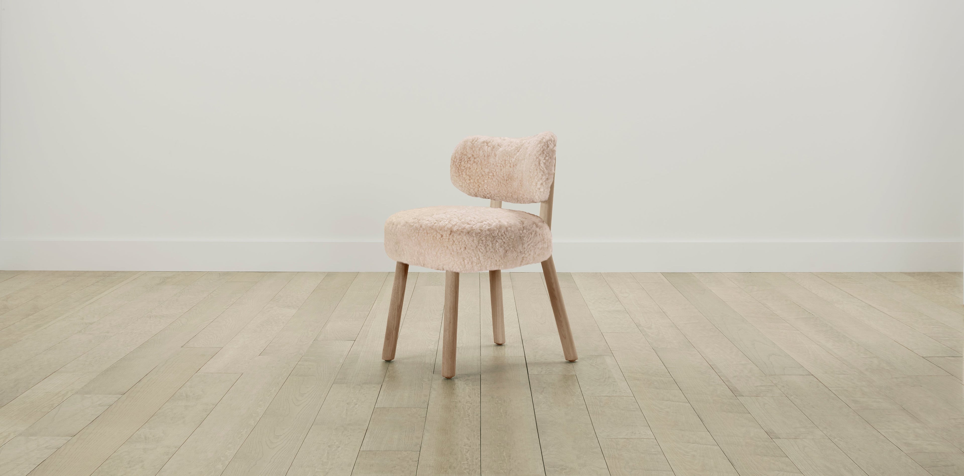 The Jane  - Shearling Shea Dining Chair