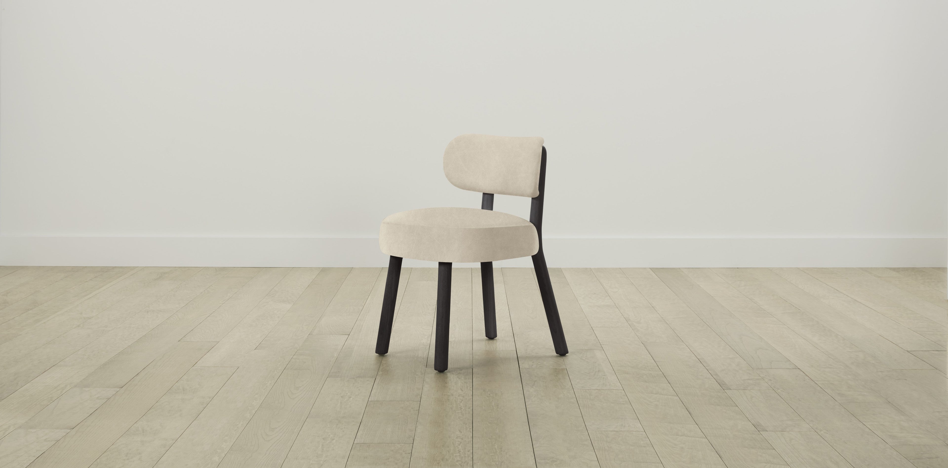 The Jane  - Tuscan Leather Bisque Dining Chair