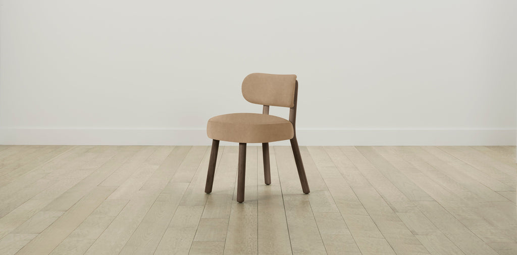 The Jane  - Tuscan Leather Camel Dining Chair