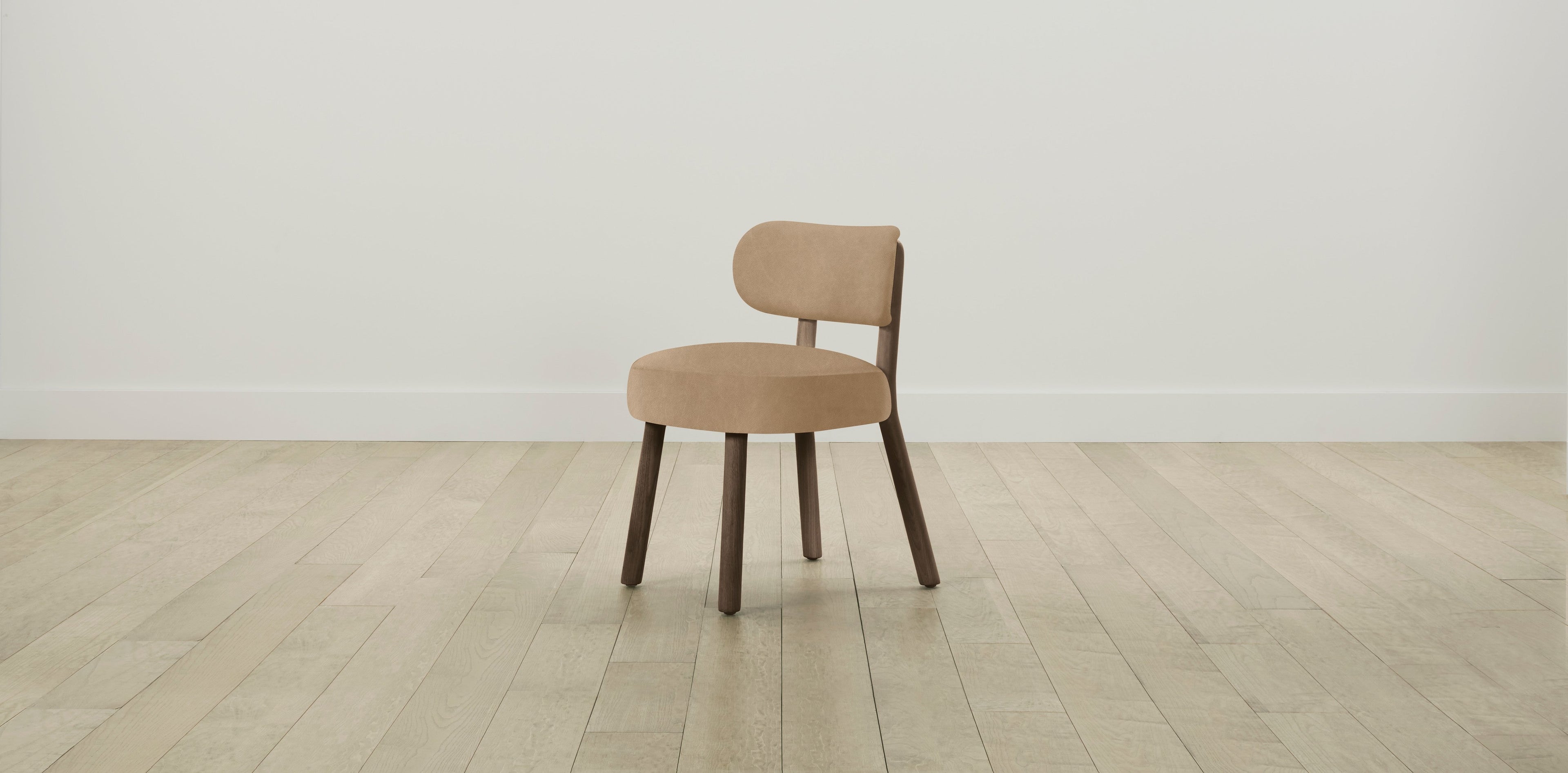The Jane  - Tuscan Leather Camel Dining Chair