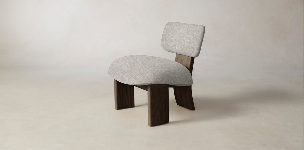 The Kenmare  - Belgian Linen Agate Chair
