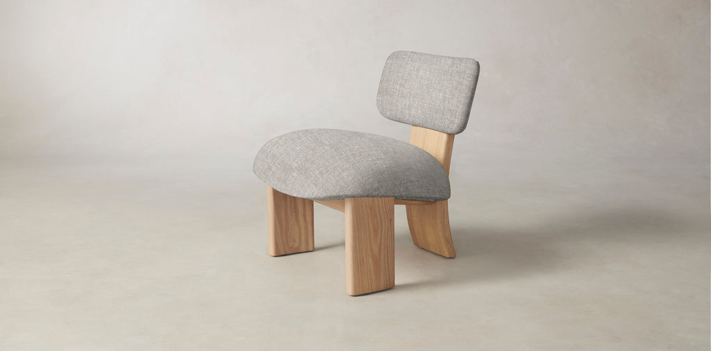 The Kenmare  - Belgian Linen Agate Chair