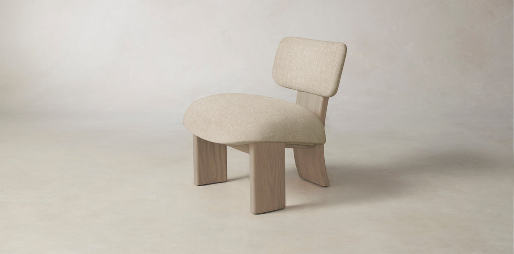 The Kenmare  - Belgian Linen Alder Chair