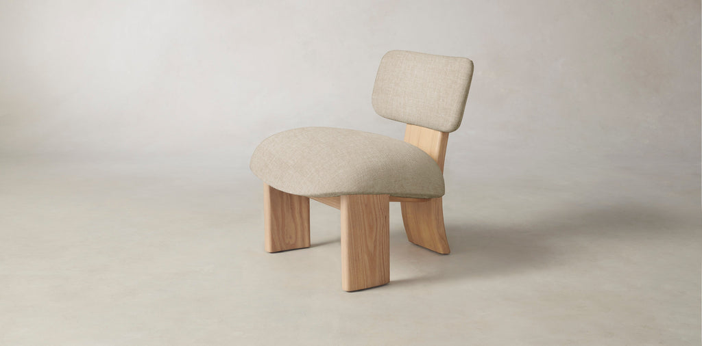 The Kenmare  - Belgian Linen Alder Chair
