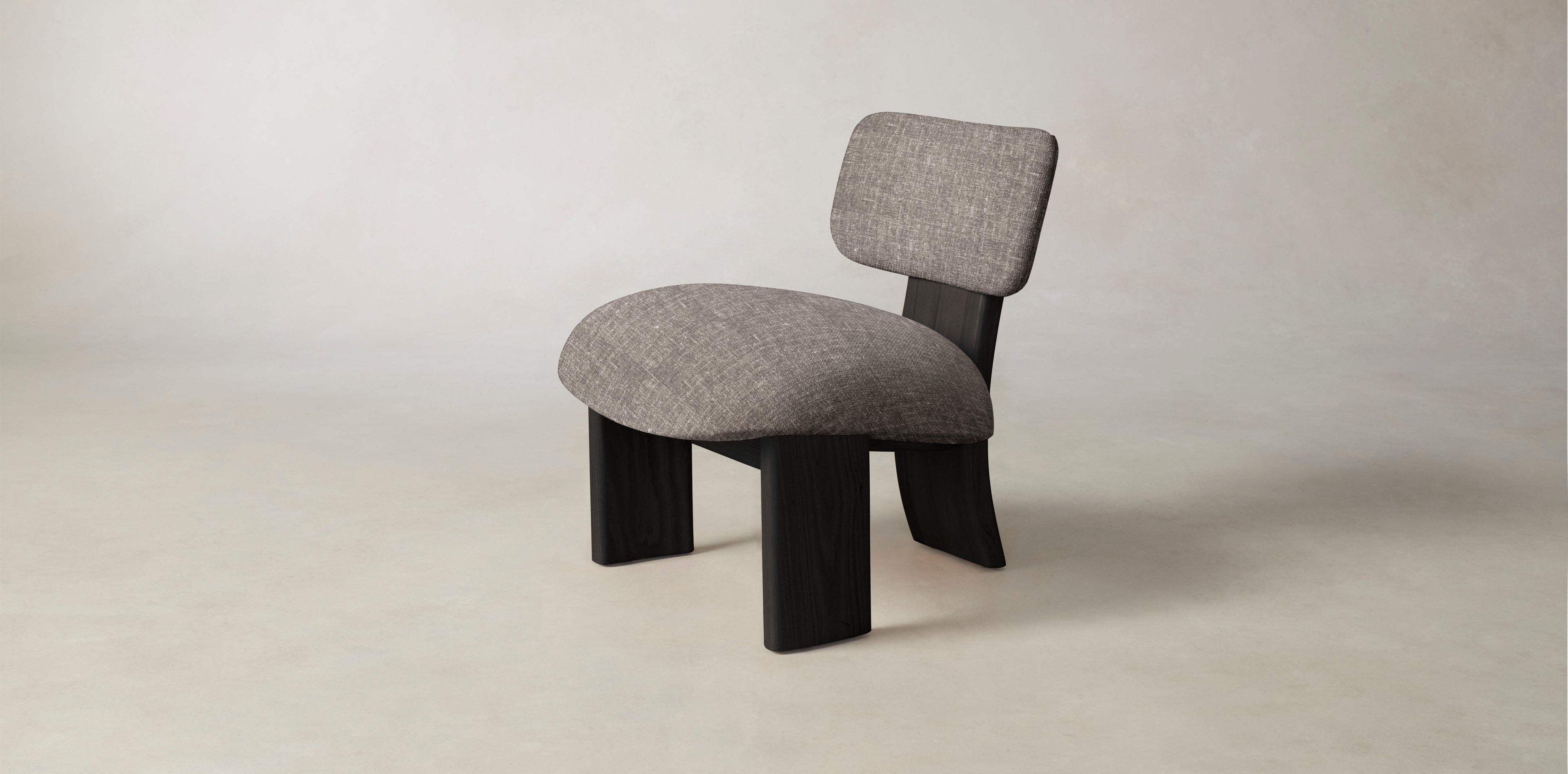 The Kenmare  - Belgian Linen Carob Chair