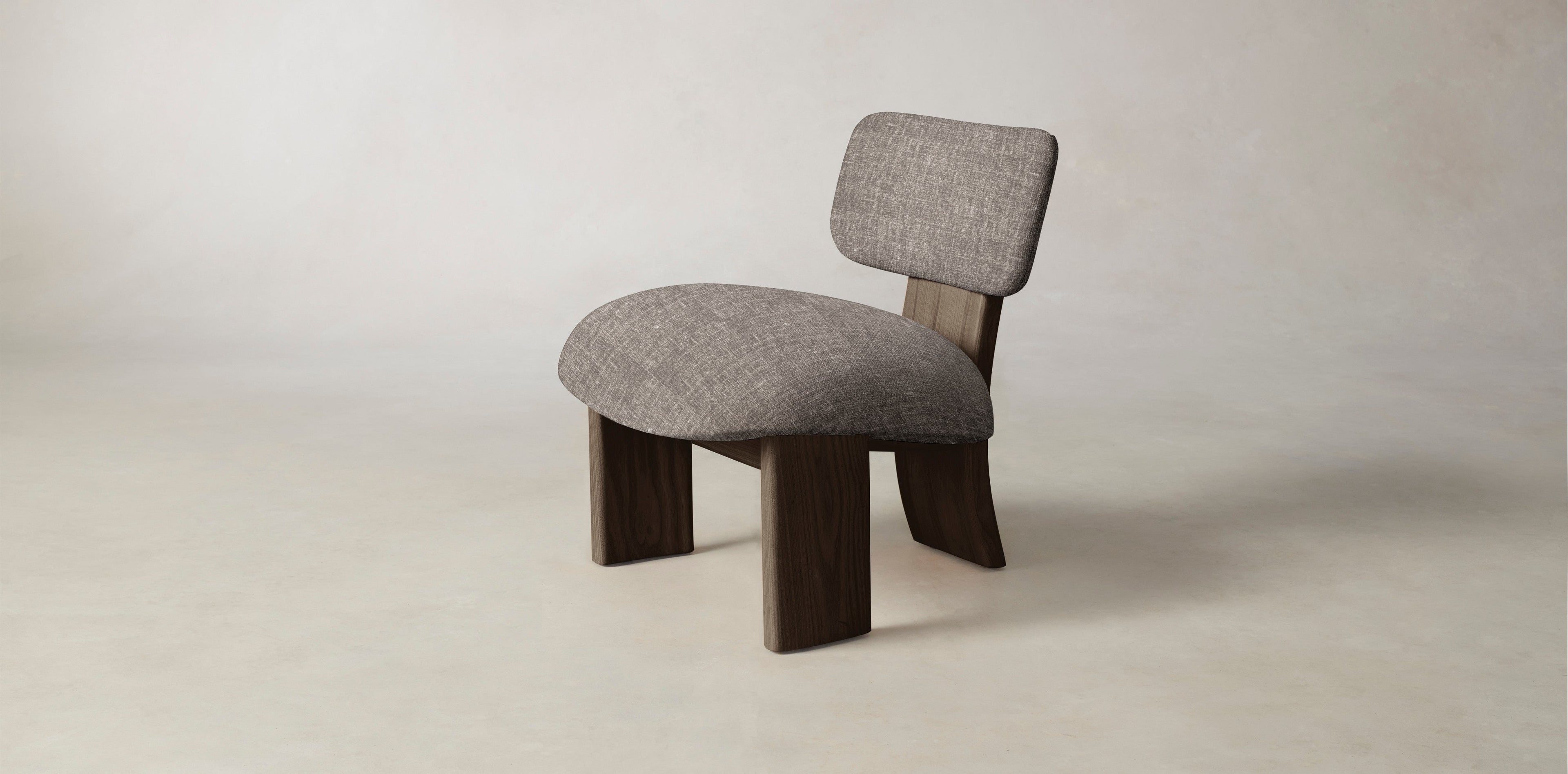 The Kenmare  - Belgian Linen Carob Chair