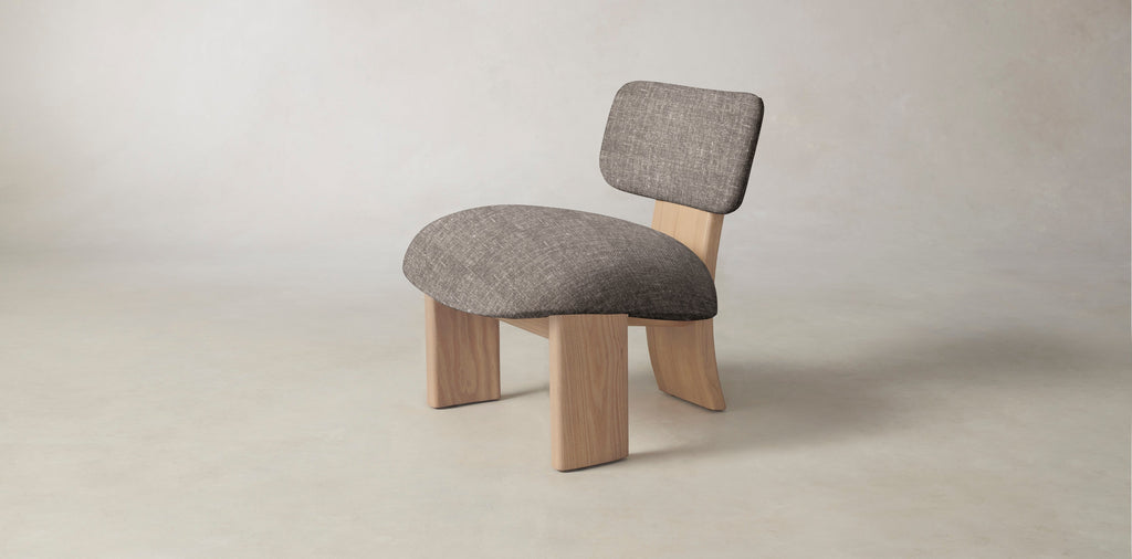 The Kenmare  - Belgian Linen Carob Chair