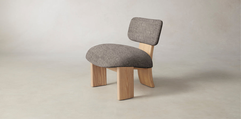 The Kenmare  - Belgian Linen Carob Chair