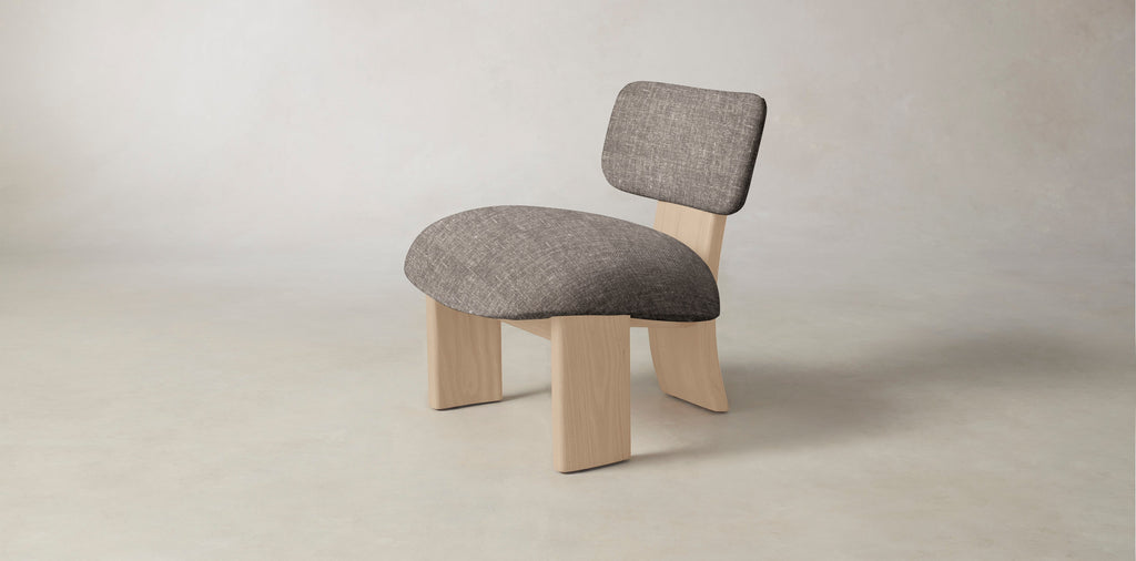 The Kenmare  - Belgian Linen Carob Chair