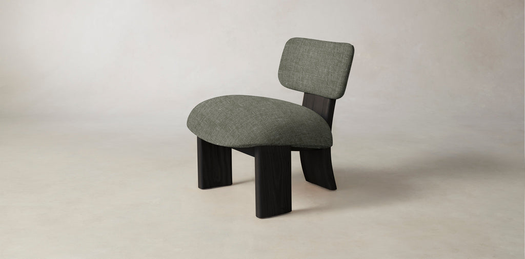 The Kenmare  - Belgian Linen Thyme Chair