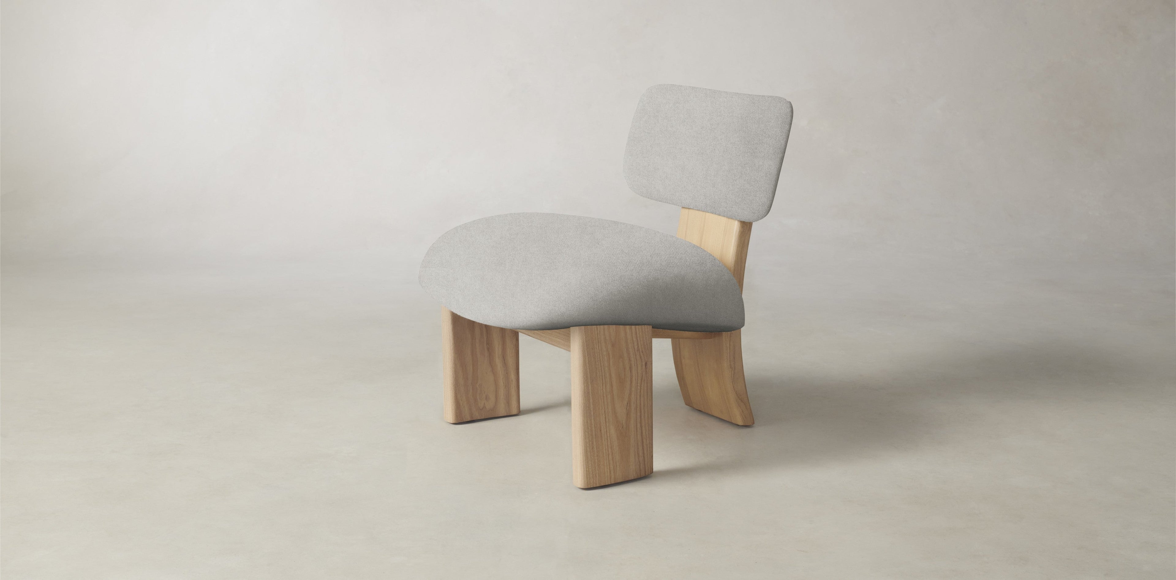 The Kenmare  - Merino Heather Grey Chair