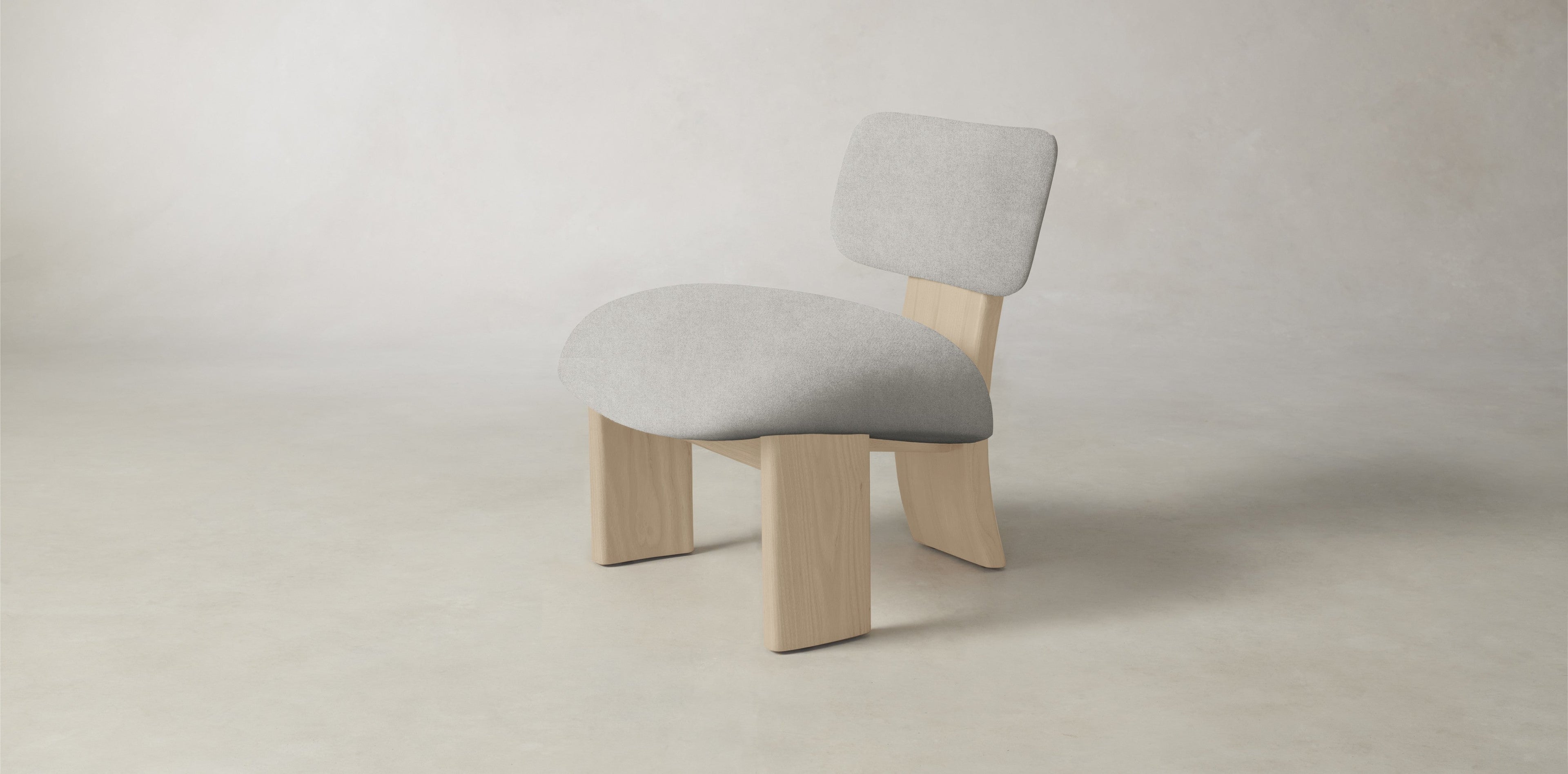The Kenmare  - Merino Heather Grey Chair