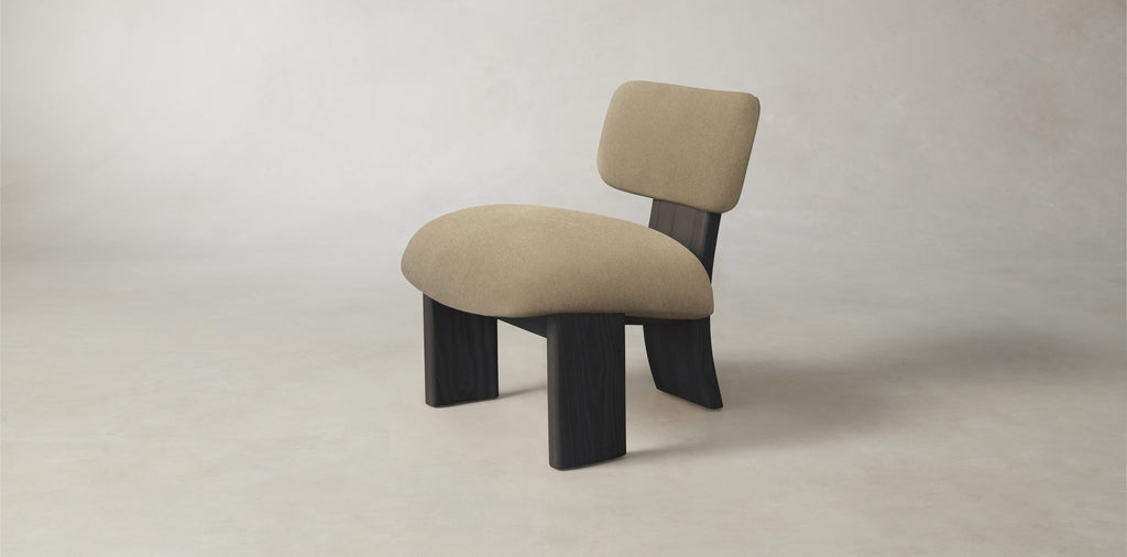 The Kenmare  - Mohair Almond Chair