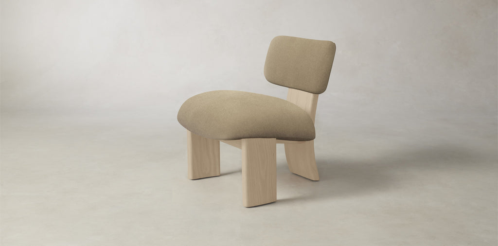 The Kenmare  - Mohair Almond Chair