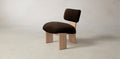 The Kenmare  - Mohair Chocolate Chair